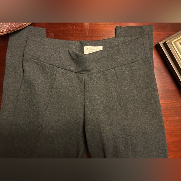 ZARA gray legging pants great condition size medium - Picture 2 of 5